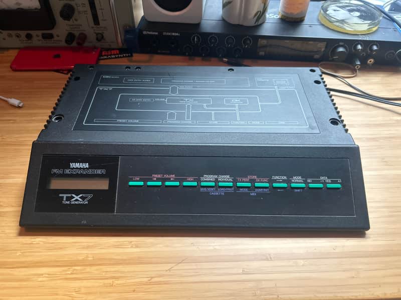 Yamaha TX7 FM Expander 1985 - Black image 1