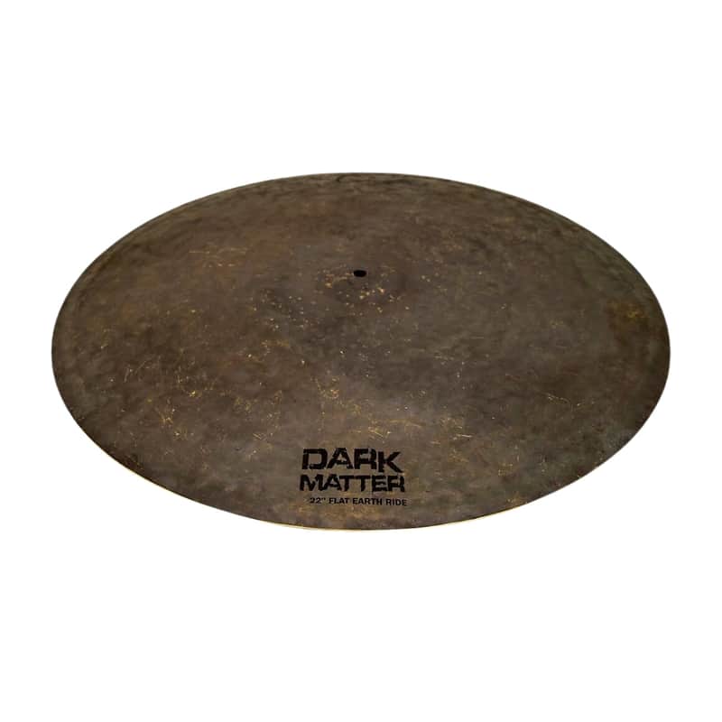 Dream Cymbals Dark Matter Flat Earth Series 22" Ride Cymbal *USA Small Business* image 1