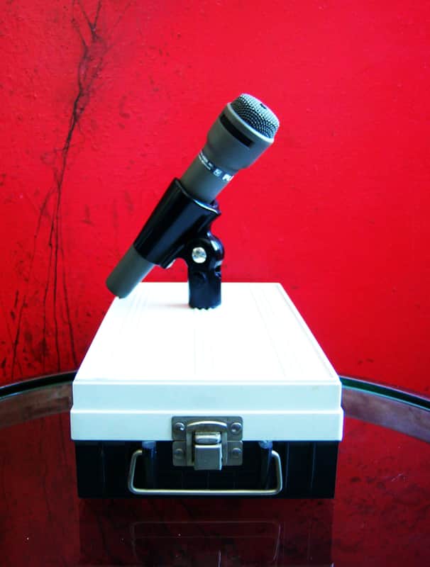 Vintage 1980's Electro-Voice PL6 / E.V 660 Supercardioid Dynamic Microphone Low Z w accessories 664 664A image 1