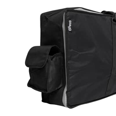 K10-099 Nylon Keyboard Gig Bag / Soft Case for 61 note Keyboards with Modulation Wheel Control image 5