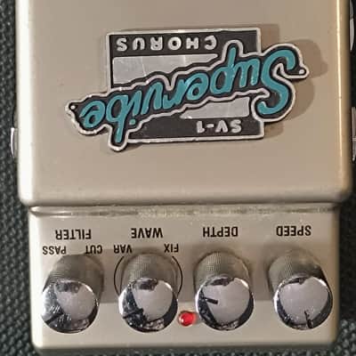 Marshall SV-1 Supervibe Chorus Vibrato Pedal 2010s - Silver image 3