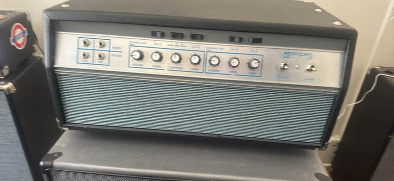 Ampeg Heritage 50th Anniversary SVT 2-Channel 300-Watt Bass Amp Head 2019 - Present - Black image 1