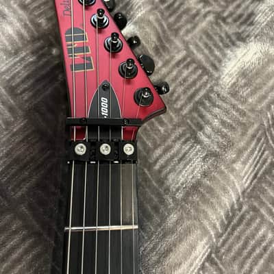 ESP LTD M-1000 2023 - Present - Candy Apple Red Satin image 5