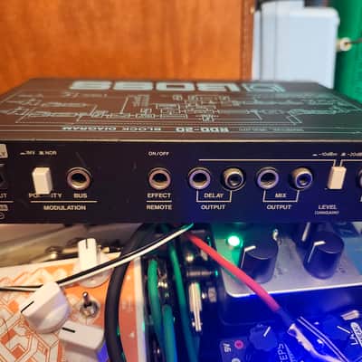 Boss RDD-20 Micro Rack Series Digital Delay 1986 - 1990 - Black image 3