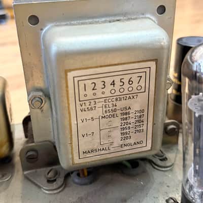 Marshall JMP 2203 Mk2 Master Model Guitar Amp Head 1978 image 19