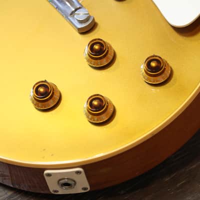 2010 Gibson 1957 Les Paul Reissue LPR7 Electric Guitar Goldtop + COA OHSC image 6