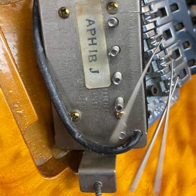 Classic 1990 Fender Japan - Custom “Order Made” Telecaster Amber Finish- Monster Quilt Top - Seymour Duncan Slash Pickups image 23