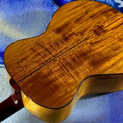 2020 Hippner Dabema Acoustic Steel String Guitar Auditorium - OM with Fishman Sonitone Pickup image 13