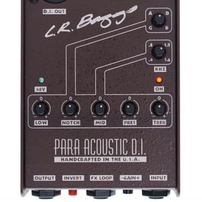 LR Baggs Para Acoustic DI Direct Box 2010s - Brown image 1