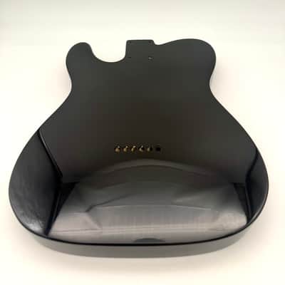 HooDoo Telecaster Body Roasted Ash Gloss Black htb5328 image 8