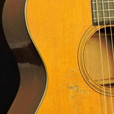 Pre-War Guitars Co. OM Orchestra Model Acoustic Guitar With Case Distress Level 2 image 5