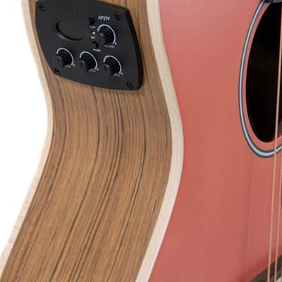 Ovation Applause Jump OM Cutway Electric Peach (AEO-69-O) image 15
