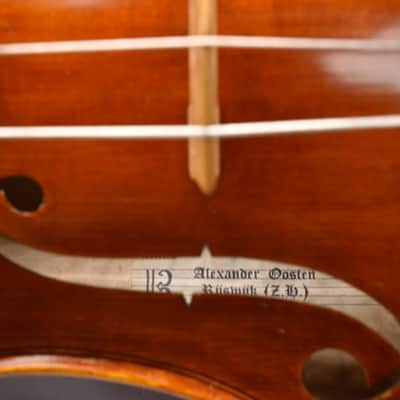 Alexander Oosten Rijswijk 1973 Alto Violin image 10