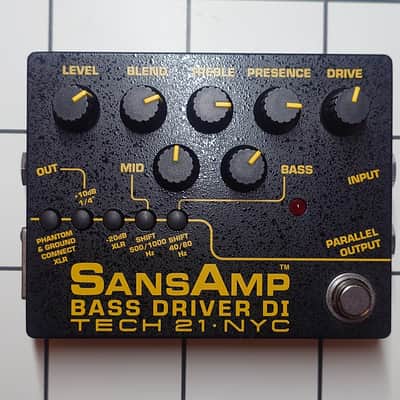 Tech 21 Sansamp Bass Driver D.I. V2 2016 - Present - Black image 2