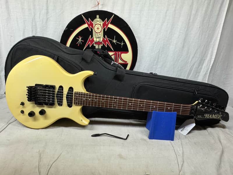 Hamer USA Steve Stevens Guitar with Gig Bag 1984 image 1