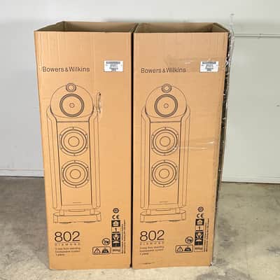 B&W Bowers & Wilkins 802 Natural Tower Speakers (Pair) image 12