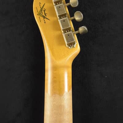 Mint Fender Limited Edition CuNiFe Telecaster Custom Journeyman Relic Aged Silver Sparkle 3A Rosewood Fingerboard image 8