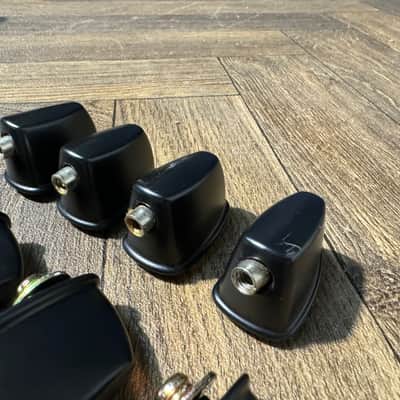 Mapex Black Bass Drum Lugs 25mm Hardware Set Of 8 #NP40 image 4