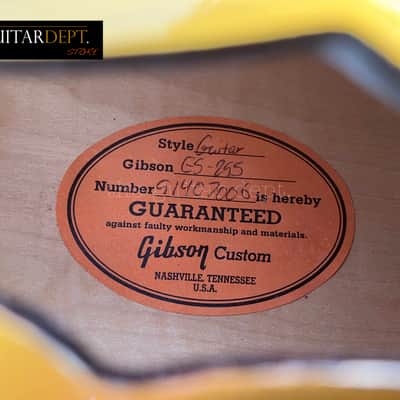 ♚EXQUISITE ♚ Vintage 1997 GIBSON Custom Shop HISTORIC * ES-295 ♚ BIGSBY ♚ P90's ♚ 175*335 image 9