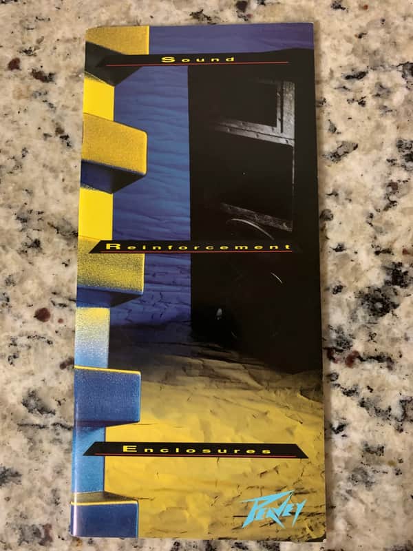 Peavey Sound Reinforcement Catalog 1992 image 1