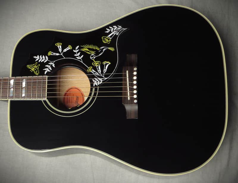 Gibson Ltd Ed Hummingbird Torch - Ebony image 1