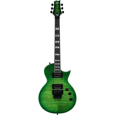 ESP LTD Alex Skolnick AS-1 Signature Electric Guitar - Lime Burst/Lime Green image 2