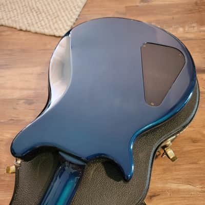 1995 Hamer Eclipse USA Electric Guitar Rare Blue Teal Flip Flop All Original W/OHSC CLEAN! image 21