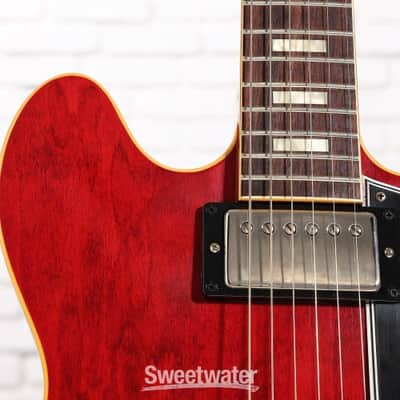 Gibson Custom 1964 ES-335 Reissue Semi-hollowbody Electric Guitar - '60s Cherry  VOS (64ES335VOSCNd2) image 4