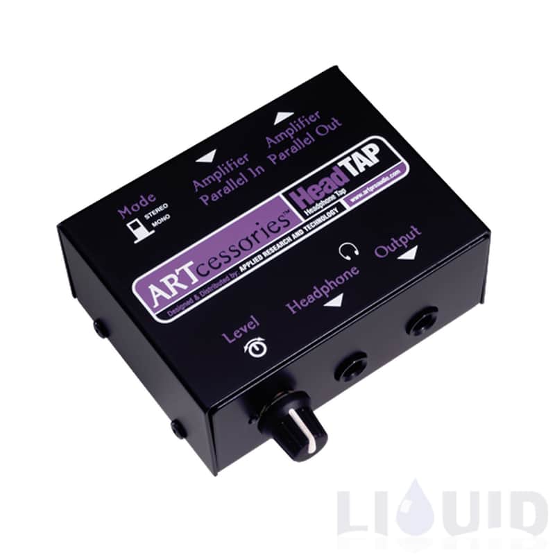 ART HeadTAP Passive Headphone Amplifier with Input for PA or Monitor Amplifier and Output image 1