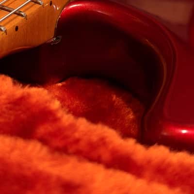 Fender Stratocaster Vintage 57 Reissue 1988 - Candy Apple Red | David Gilmour Red Strat image 3