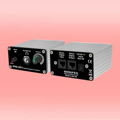Sonifex AVN-HD1 Digital Headphone Amp for AVN-PD8/D Portal *USA Small Business* image 2