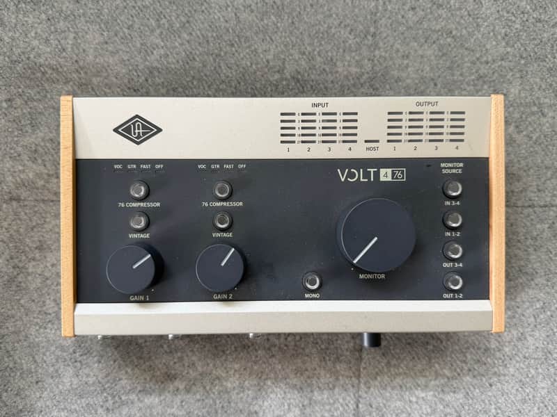 Universal Audio Volt 476 USB-C Audio Interface 2021 - Present - Tan / Gray image 1