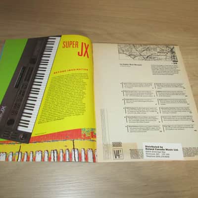 Roland Users Group Magazine's Collection (incl.Juno)–1986- Synthesizer Brochure image 12