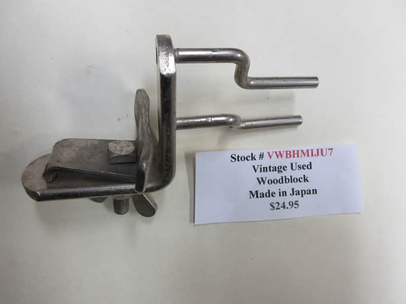 Used Vintage Woodblock Holder Made In Japan image 1