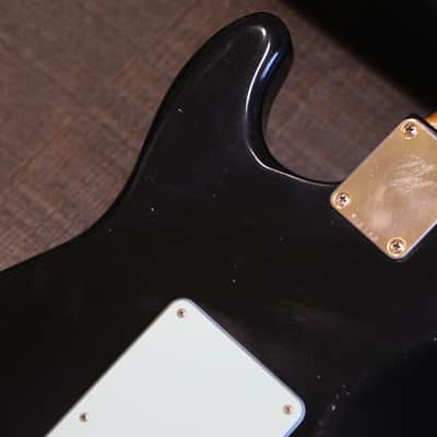 2015 Mario Martin S-Style Factory Relic Black SSS Electric Guitar + Hard Case image 16