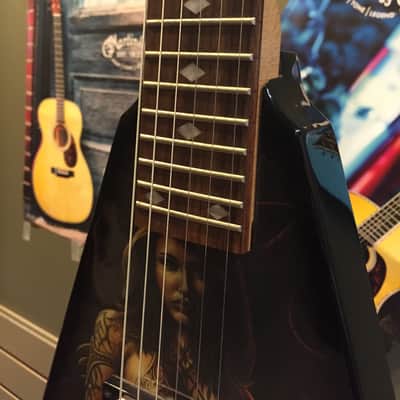 BC Rich Limited Edition Body Art Collection JR V Electric Guitar w/ EMG + Case image 5