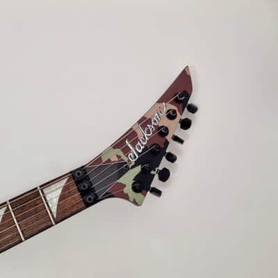 Jackson X Series RRX24 Camo Rhoads 2021 Woodland Camo image 2