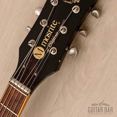 1978 Mosrite Ventures Model Vintage Guitar Sunburst w/ Moseley, Case image 4