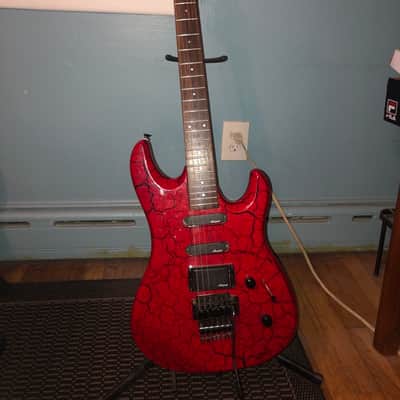 Aria Pro ii Ct Series 80's Red crackle image 4