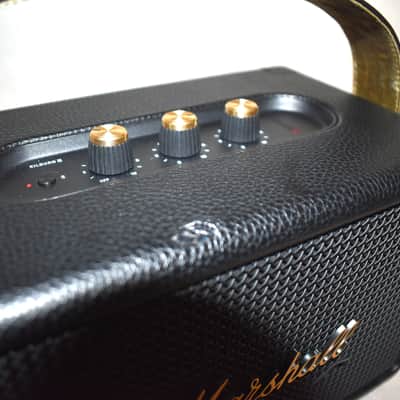 Marshall Kilburn II Portable Bluetooth Speaker- Black & Brass image 7