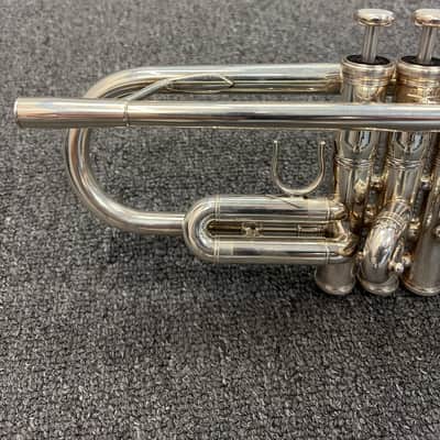 Yamaha YTR-8335S Xeno Bb Trumpet 2000s - Yellow Brass/Silver Plated image 7