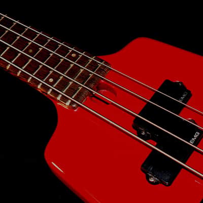 Warwick Nobby Meidel Bass 1985 Red. Headless. Extremely Rare. Few built in this color image 15
