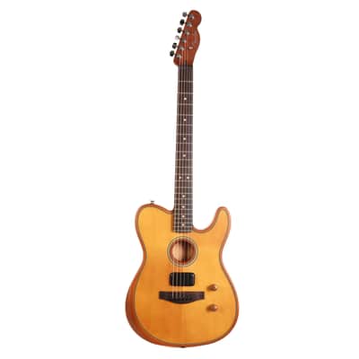 Fender Acoustasonic Standard Telecaster Aged Natural image 2