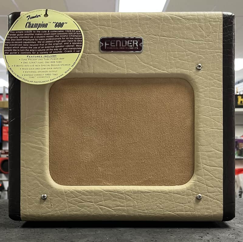 Fender Champion 600 Guitar Combo Amp Reissue image 1