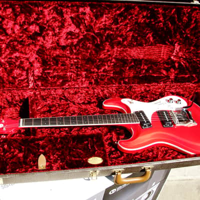 Mosrite The Ventures 1963 "Red" Possible prototype SN 0000 image 4