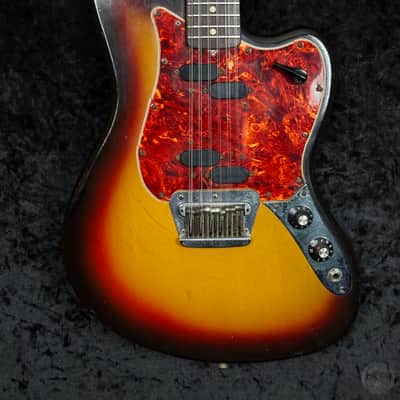 Fender Electric XII from 1966 in 3-tone sunburst with case image 3