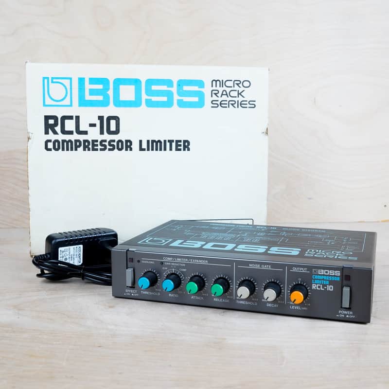 Boss RCL-10 Micro Rack Series Compressor Limiter | Reverb Canada