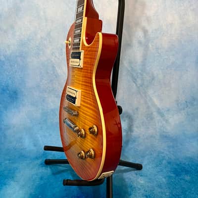 Edwards by ESP E-LP 2000s Flame Top Cherry Sunburst Made in Japan Les Paul image 12
