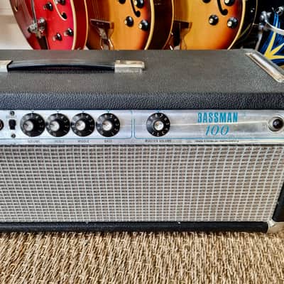 Fender Bassman 100 Silverface 1972 image 3