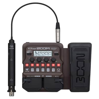 Zoom A1X Four Acoustic Instrument Multi-Effect Processor image 5